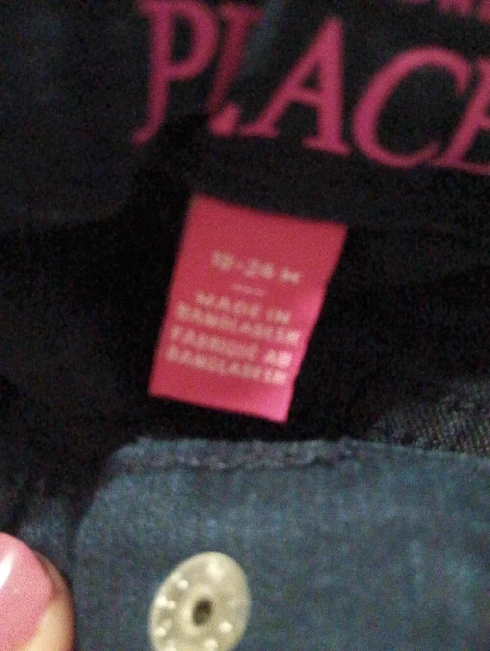 The Children's Place Girls Stretch Jeans Trio - Dark Blue, Light Blue, Blue 24M